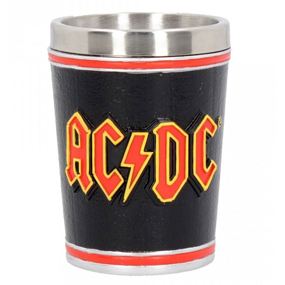 AC/DC エーシーディーシー (Back in Black 45周年 ) - High Voltage Rock and Roll / ショットグラス / 食器・グラス - PGS